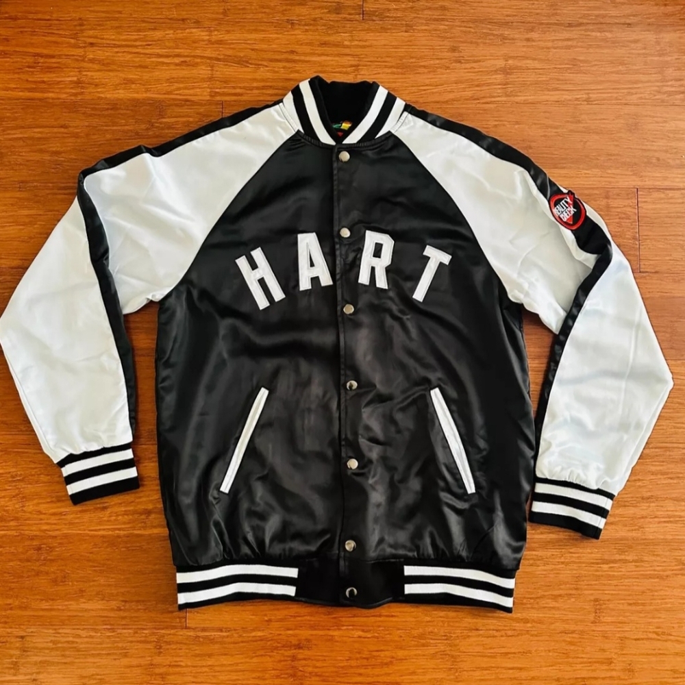 Kevin Hart Reality Check Tour VIP Satin Varsity Jacket UNISEX Size Large